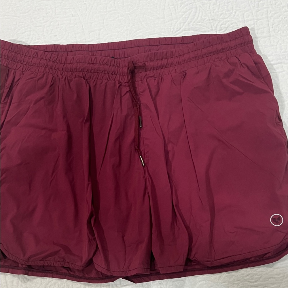 Men's Burgundy Shorts